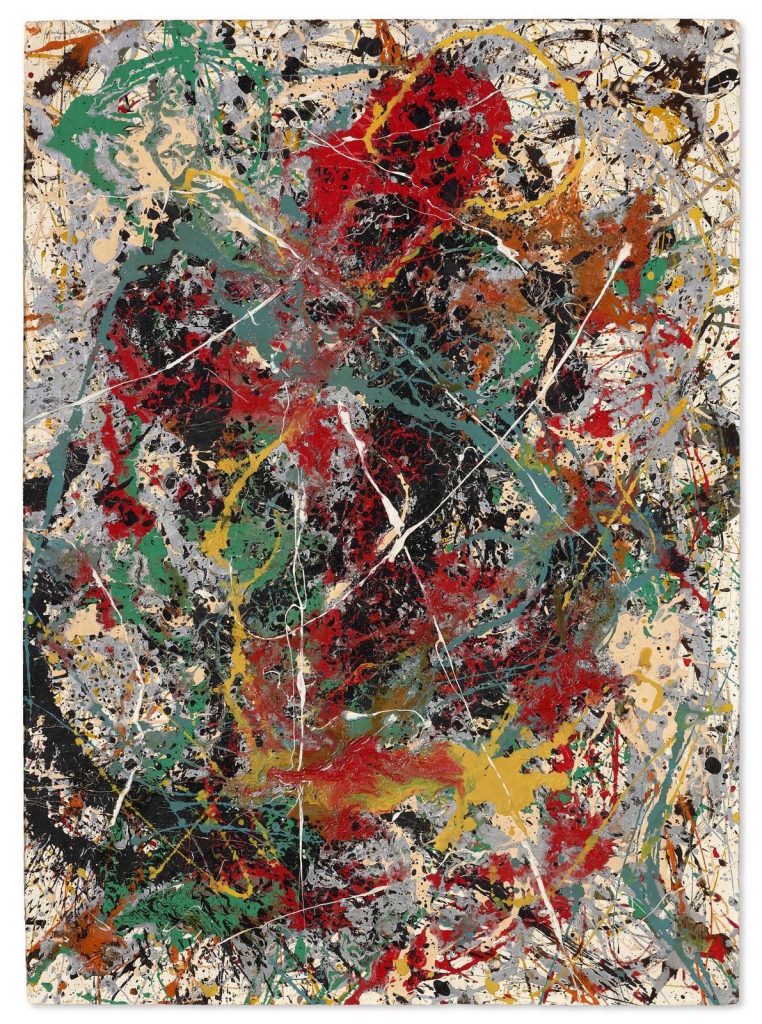 Jackson Jackson Pollock, Number 31 (1949). Image courtesy Christie's., Number 31 (1949). Image courtesy Christie's.