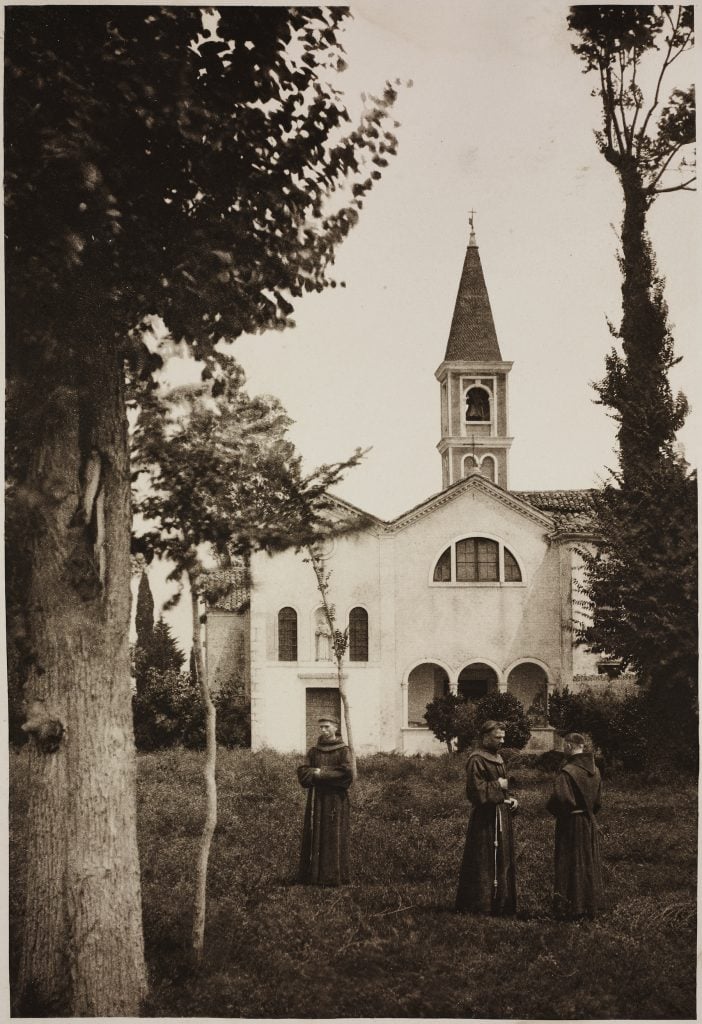 Church of San Francesco del Deserto. Photo by Icas94/De Agostini Picture Library via Getty Images.