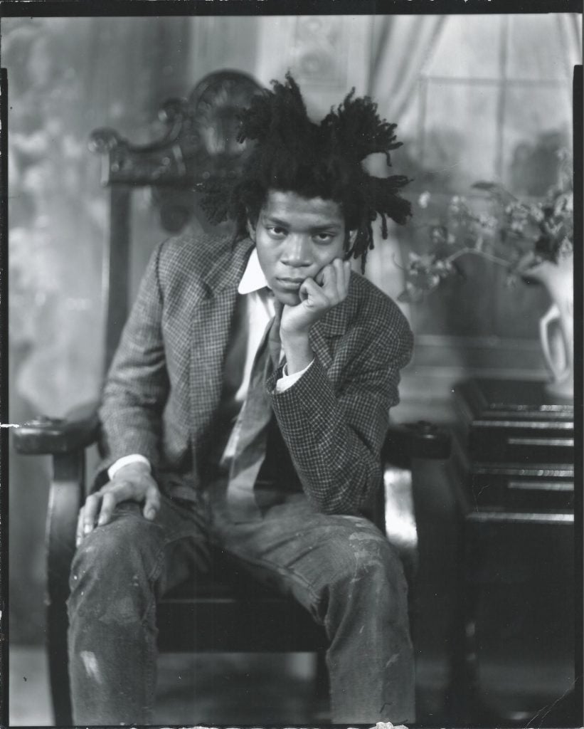 James Van der Zee, Jean-Michel Basquiat (1982). Photo ©James Van der Zee Archive, the Metropolitan Museum of Art, New York.