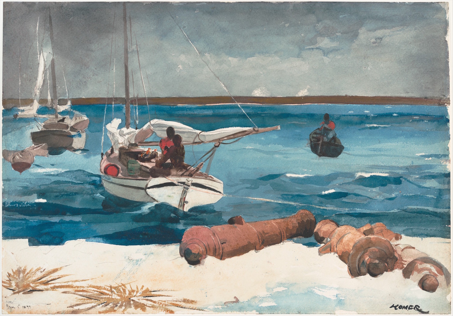 Winslow Homer, Nassau, (1899). The Metropolitan Museum of Art, Amelia B. Lazarus Fund, 1910 (10.228.4). Photo courtesy of The Metropolitan Museum of Art