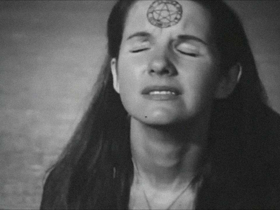 Pajorita Matta in Maya Deren's film The Witch's Cradle (1943).