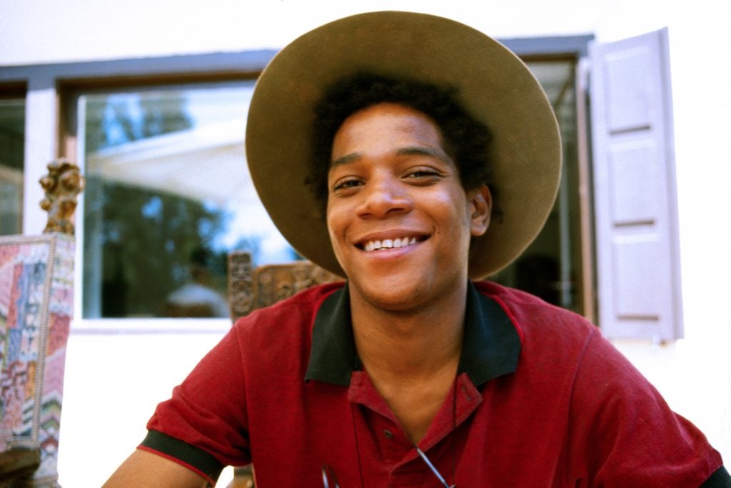 Lee Jaffe, Jean-Michel Basquiat. Courtesy of the estate of Jean-Michel Basquiat.