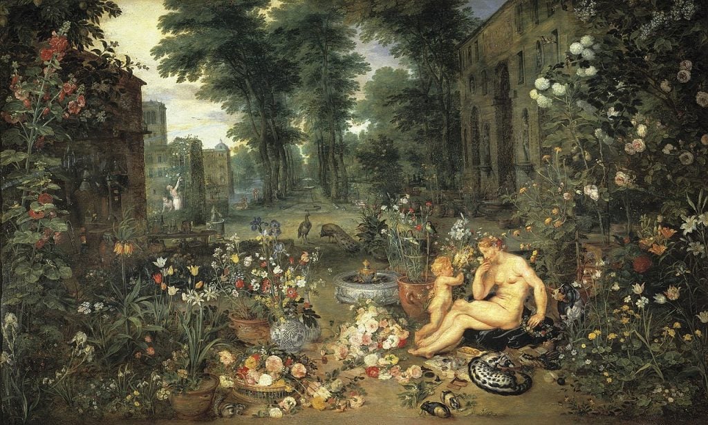 Jan Brueghel the Elder and Peter Paul Rubens, The Sense of Smell (1617–18). Collection of the Museo del Prado, Madrid.
