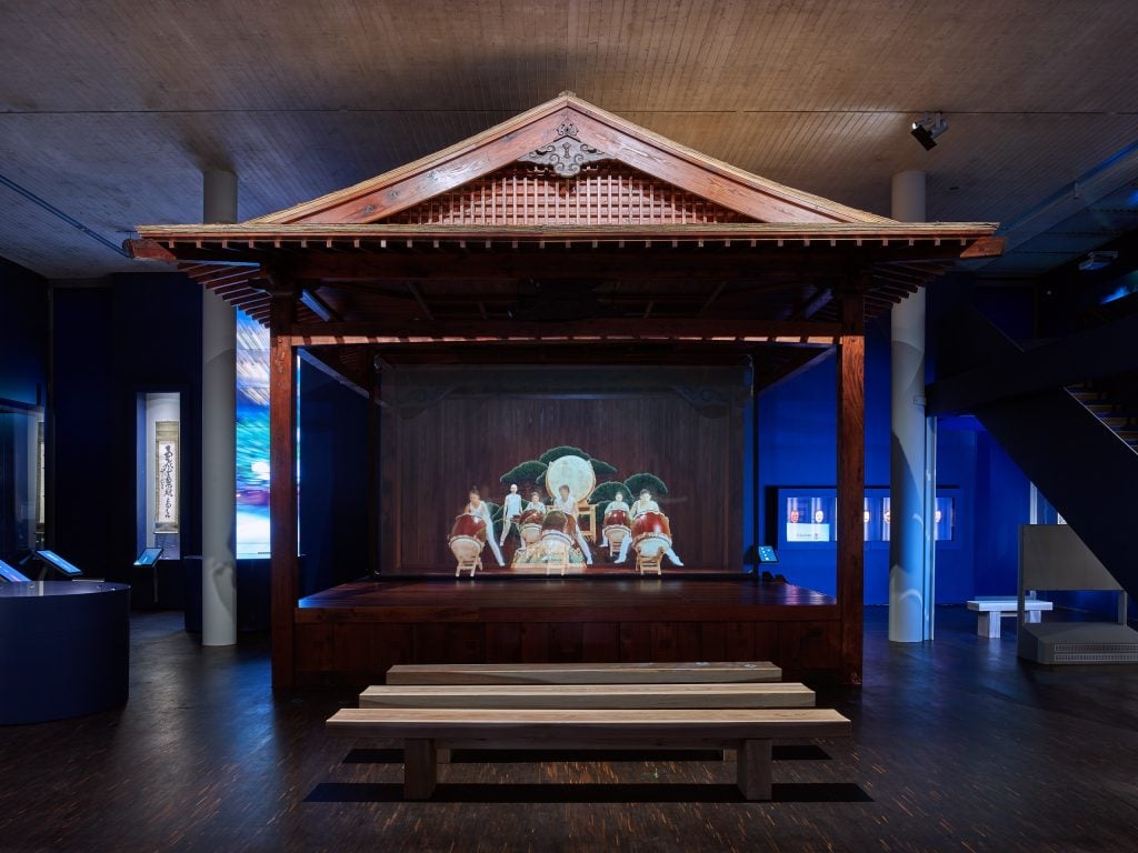 Noh-Theatre in the Samurai Museum Berlin. Photo: Alexander Schippel © Samurai Museum Berlin