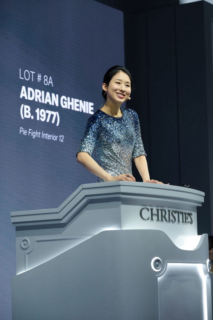 Liang-Lin Chen, Christie’s Chinese ceramics and wrks of art senior specialist and head of sale makes her auctioneering debut for evening sale in Hong Kong on 26 May.
