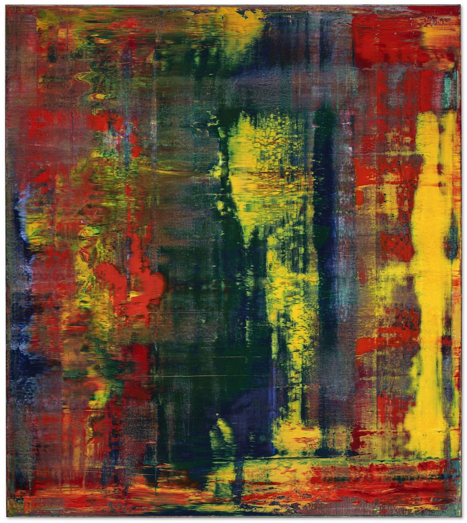 Gerhard Richter, <i>Abstraktes Bild</i> (1994). Image courtesy Christie's.