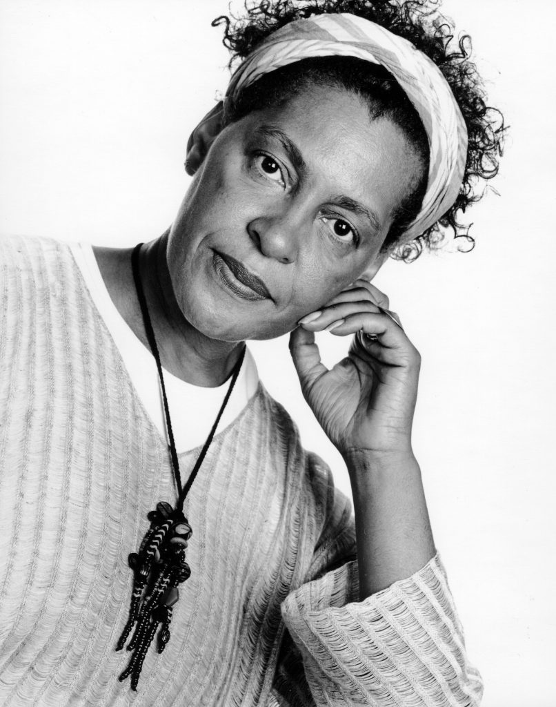 Artist Carrie Mae Weems, 2001. Photograph by Jack Mitchell/Getty Images.