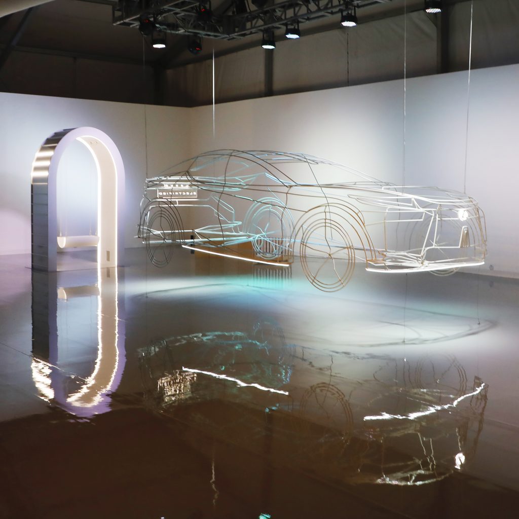 An installation by architect, designer, and EDL awardee Germane Barnes and the University of Miami, presented by Lexus for Design Miami 2021. Courtesy of Germane Barnes.