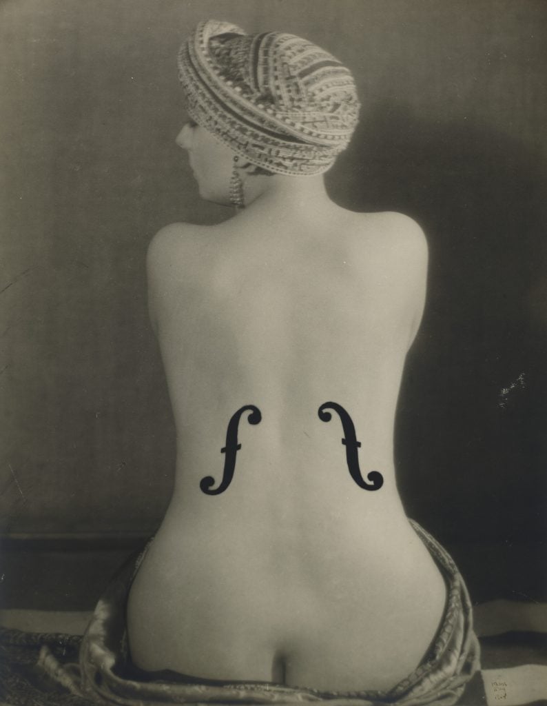 Man Ray, Le Violon d’Ingres (1924). Courtesy of Christie's.