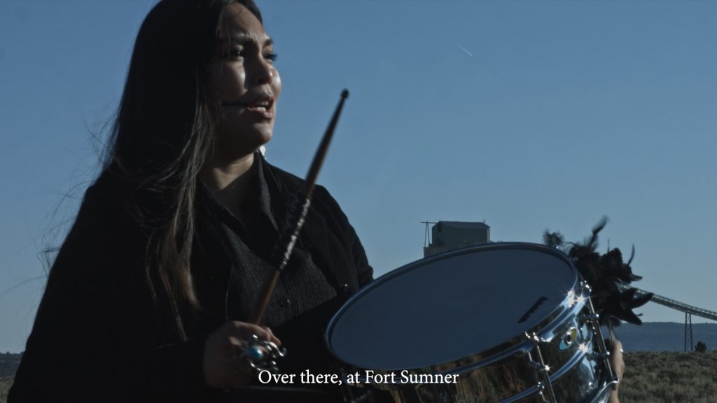Raven Chacon, still from Three Songs, (2021). Image courtesy the artist