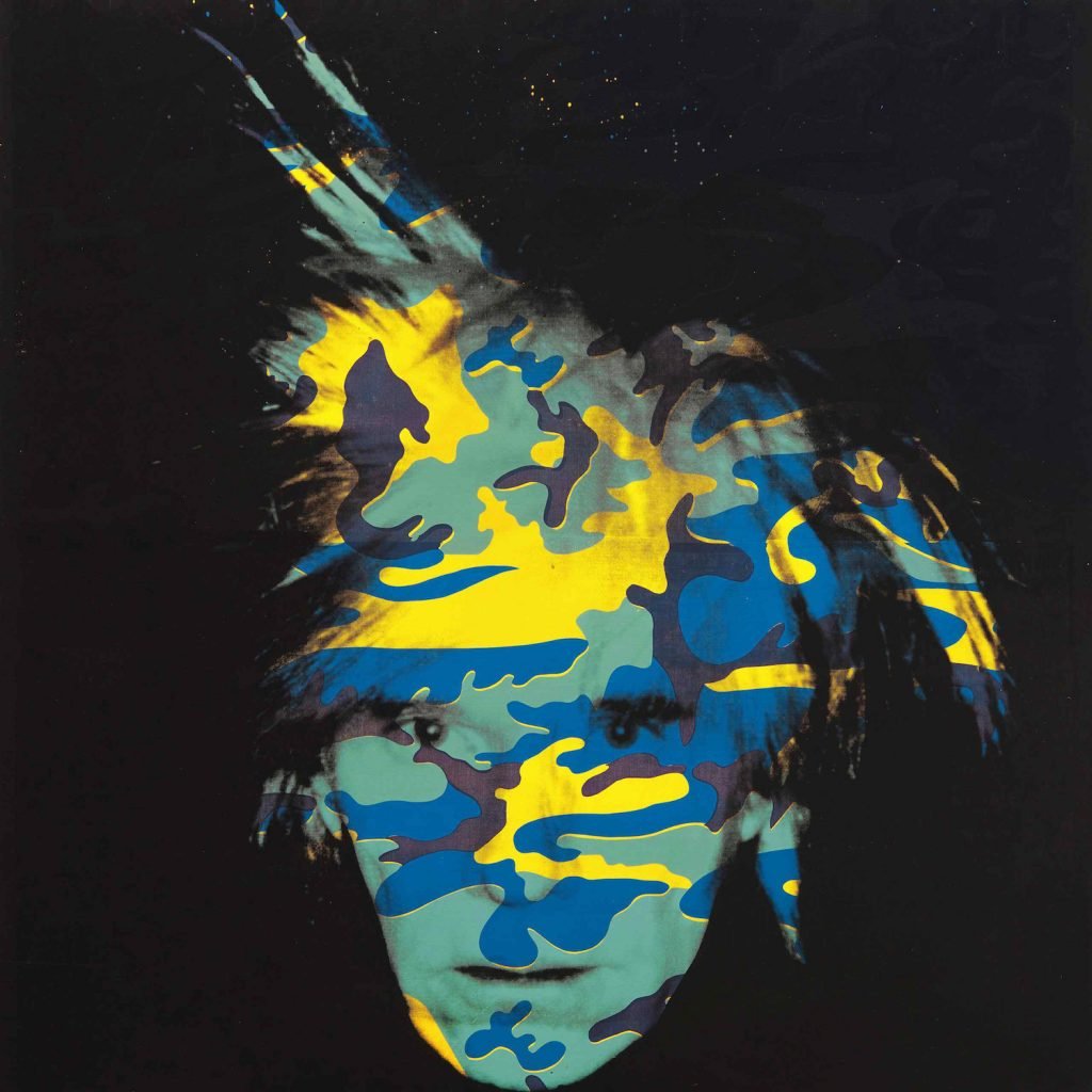 Andy Warhol, Self Portrait (1986). Image courtesy Sotheby's.