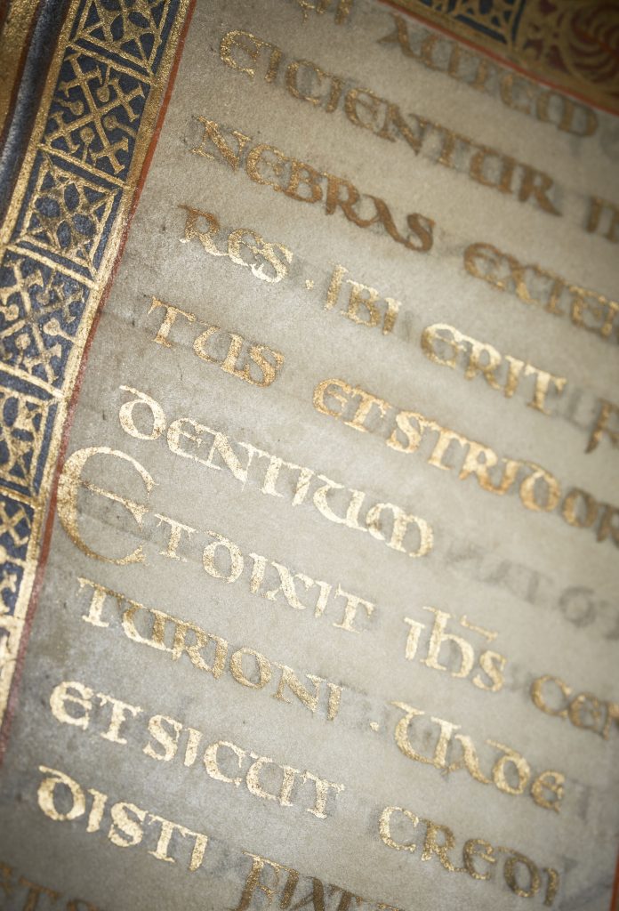 The Harley Golden Gospels, Carolingian Empire, (ca. 800). Courtesy of the British Library.