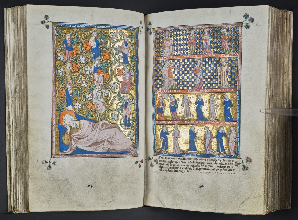 The Queen Mary Psalter, London, (early 14th century). Courtesy of the British Library.