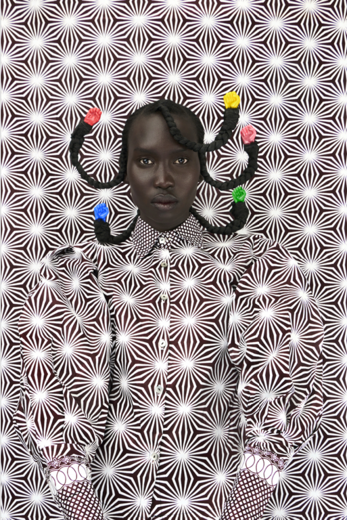 Thandiwe Muriu, <em>Camo 23</em> (2021). Photo courtesy of 193 Gallery, Paris and Venice.