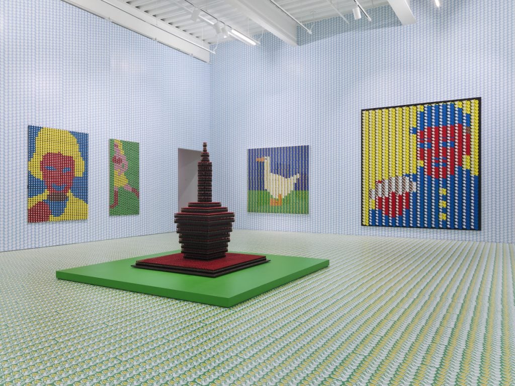 „Thomas Bayrle: Playtime“, New Museum, New York, 2018: Maris Hutchinson / EPW Studio