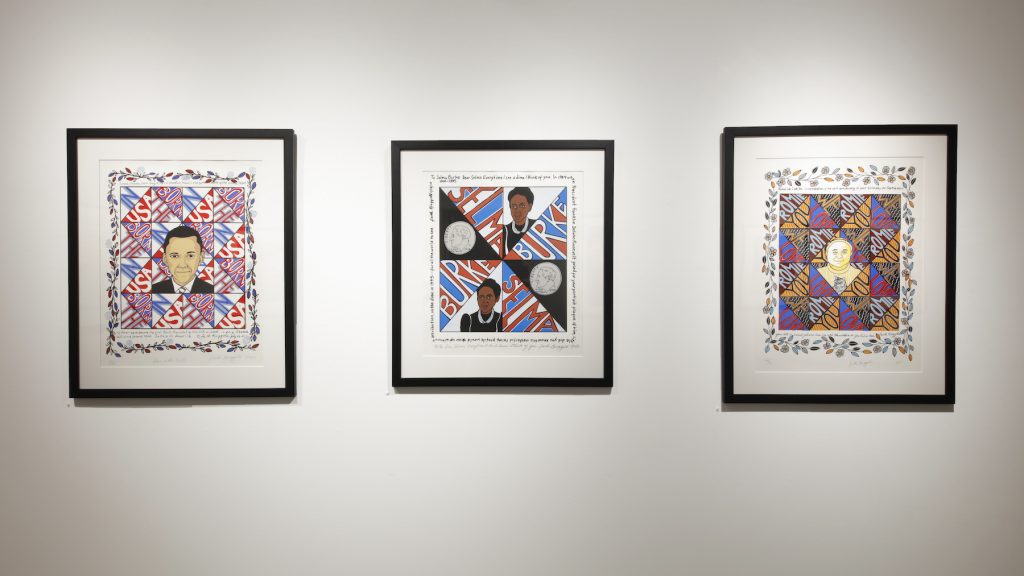 “Faith Ringgold: Prints and Multiples” is on view at ACA Gallery through Friday, June 17, 2022.