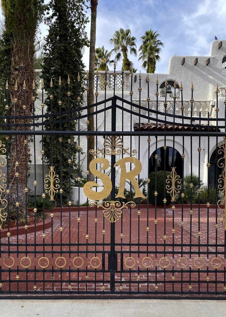 Siegfried and Roy's Jungle Palace in Las Vegas. Photo by Colton Soref, courtesy of Bonhams.