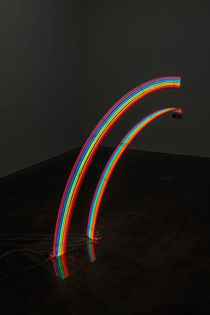 Billy Apple, Double Rainbow (1964). Courtesy of the Mayor Gallery.