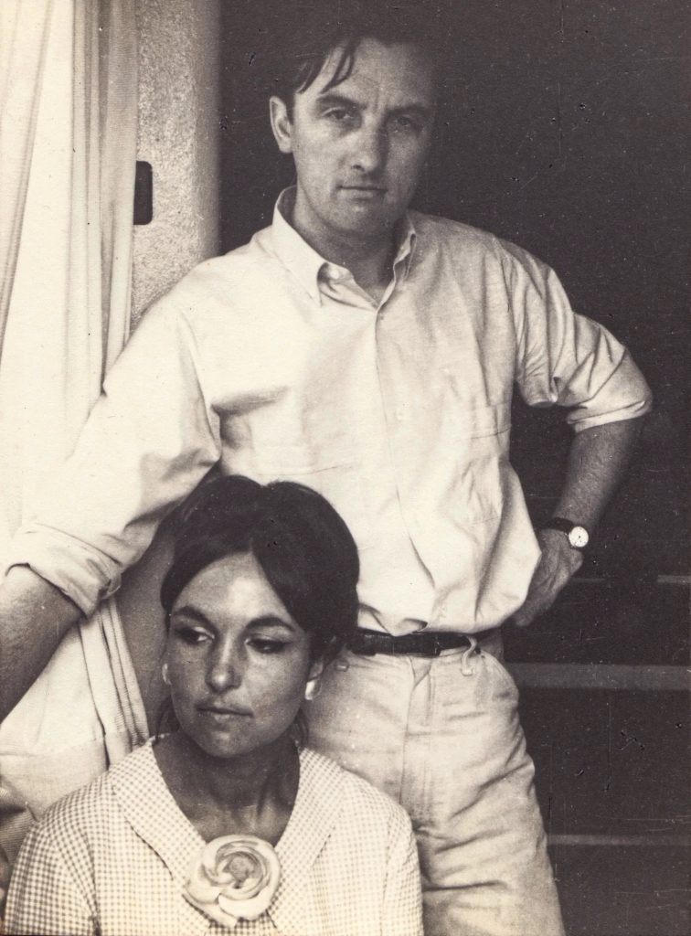 Victor Willing and Paula Rego in the 1960s. Photo courtesy of Nick Willing.
