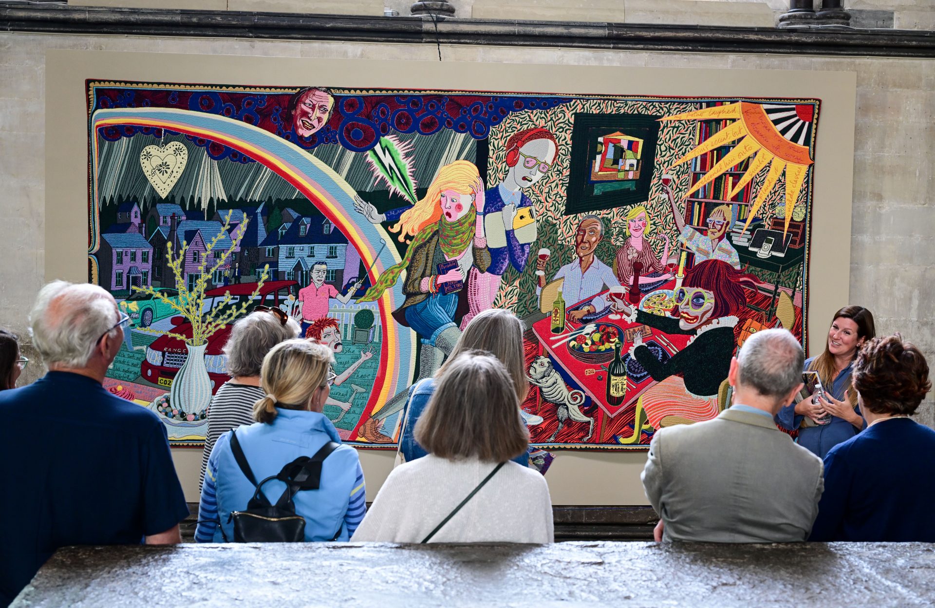 In Pictures: See Grayson Perry’s Irreverent Tapestries, Which Tap Into ...