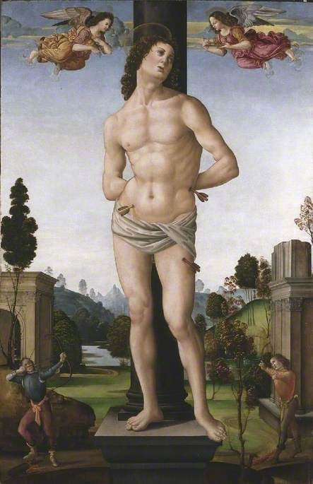 Tommaso, Martyrdom of St Sebastian (1490–95). Collection of the Fitzwilliam Museum.