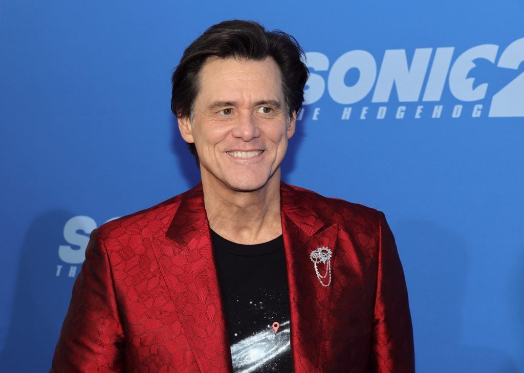 Jim Carrey, actor and artist, in Los Angeles. (Photo by Kevin Winter/Getty Images)