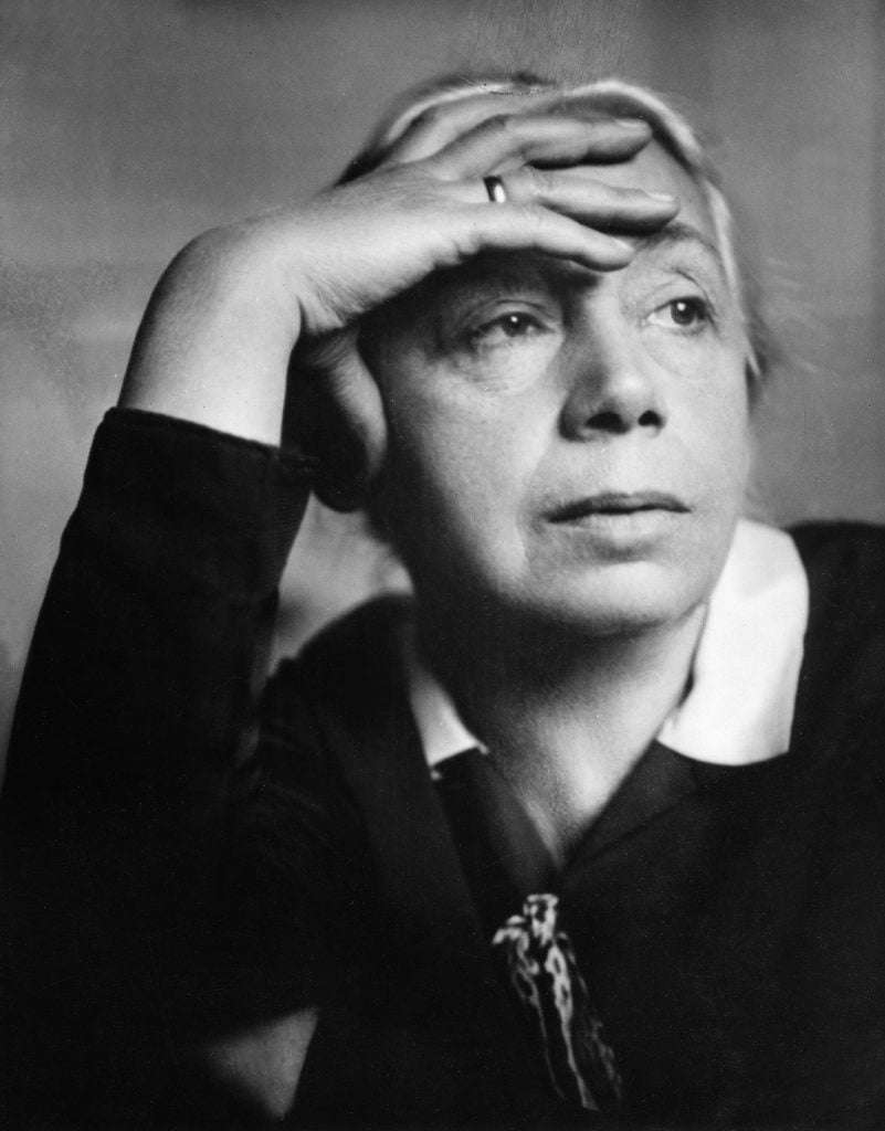 Kathe Kollowitz. Photograph by Emil Otto Hoppe/ Getty Images.