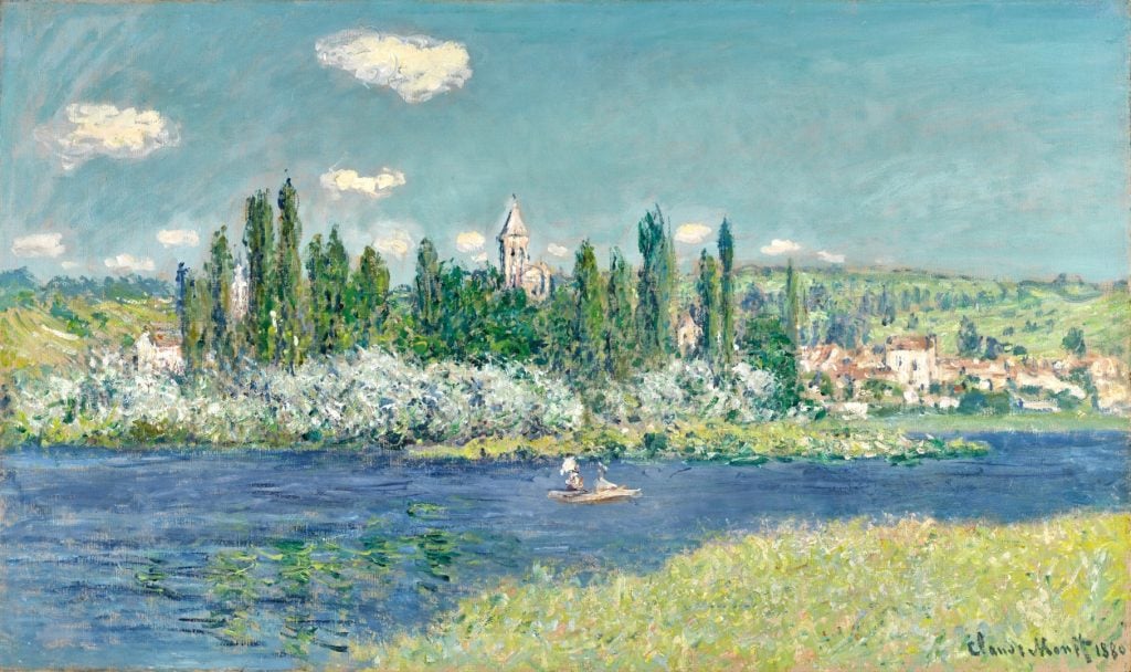 Claude Monet, Vétheuil (1880). Courtesy of Sotheby's