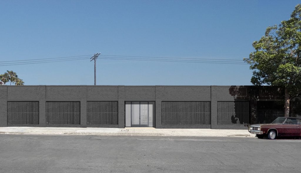 A rendering of Marian Goodman Gallery’s new space in Los Angeles. Courtesy of Johnston Marklee.