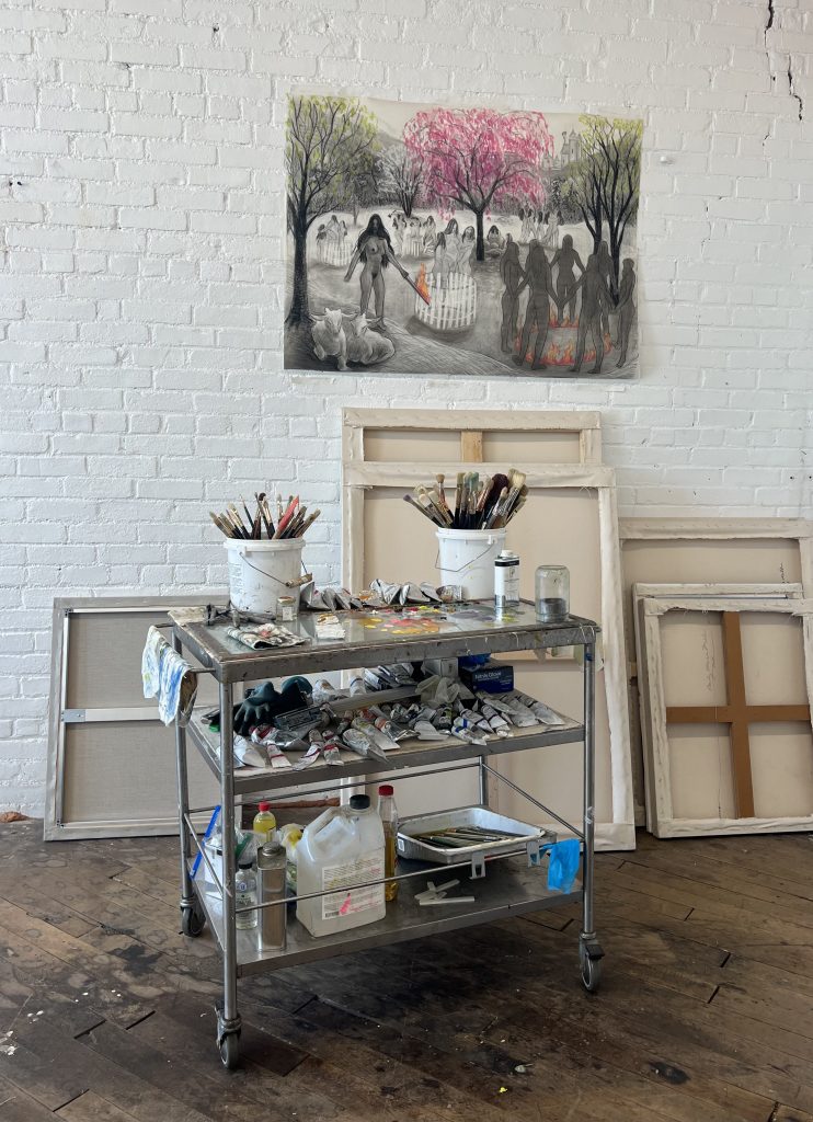 The Painting Rack. Courtesy of the Artist and Monya Rowe Gallery, NY
