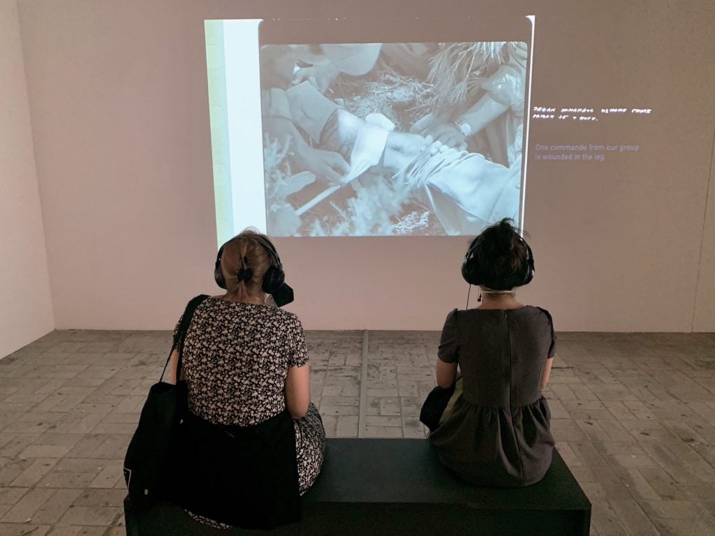 Mila Turajlić, Screen/Solidarity/Silence - Debris from the Labudović Reels at the Berlin Biennale
