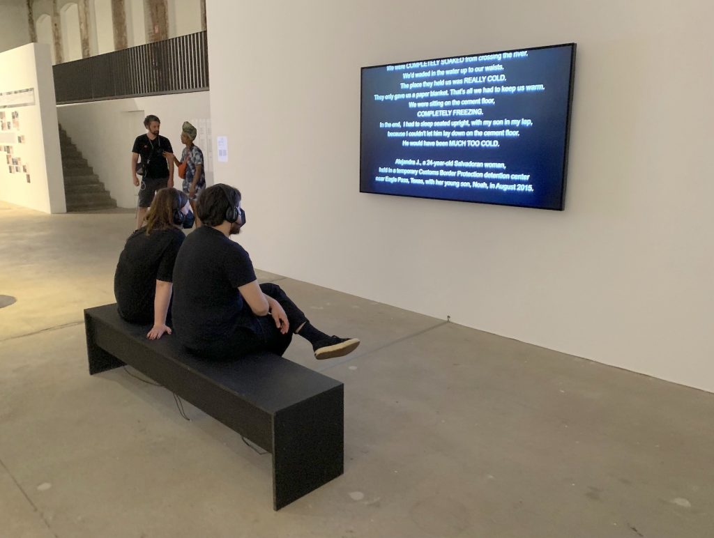 Susan Schuppli, Icebox Detention Along the U.S.-Mexico Border at the Berlin Biennale