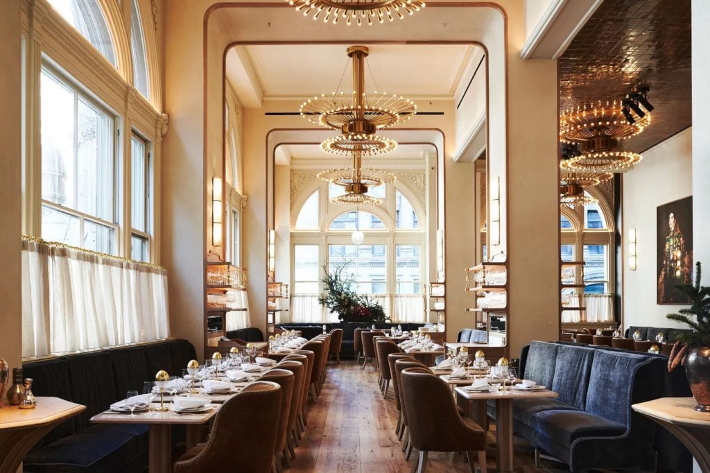 Veronika restaurant at 281 Park Avenue South. Photo courtesy of Official. 