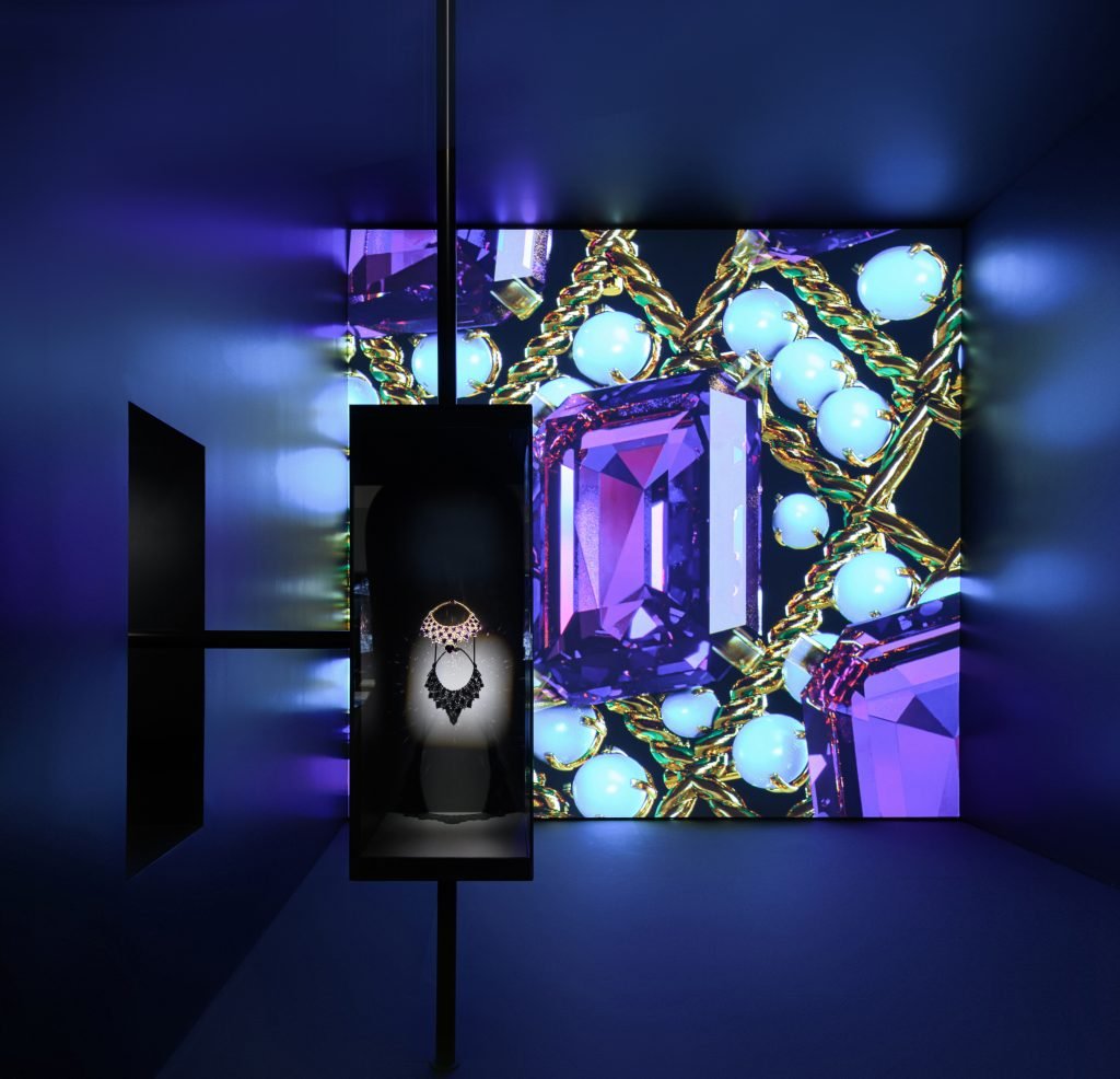 Enter the intricacy: DS+R's animation gives an up-close view of opulence at the DMA. Courtesy of Cartier.