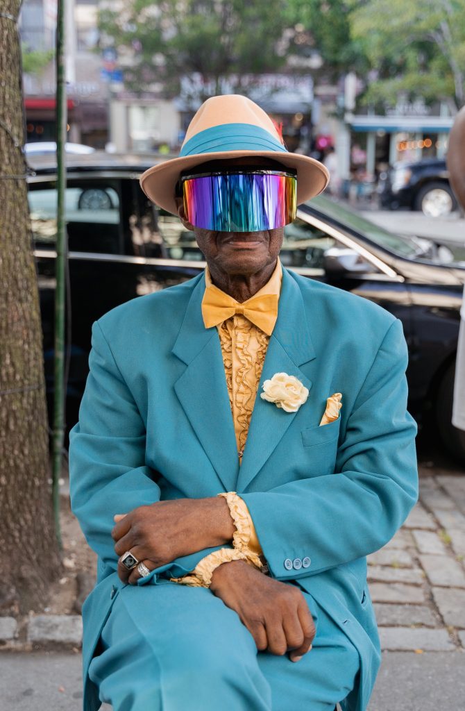 Tyrell Holland, <em>Superfly Harlem</em> (2021). Photo courtesy of Faces of Harlem. 