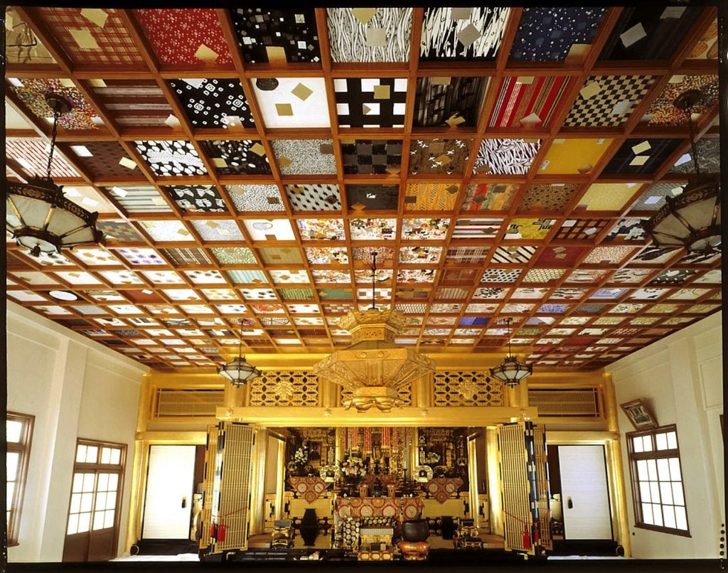 Jennifer Bartlett. Ceiling installation, Homan-ji Temple, Choshi-shi, Japan (1991-1992) commissioned by Homan-ji Temple. Collection of the Homan-ji Temple.