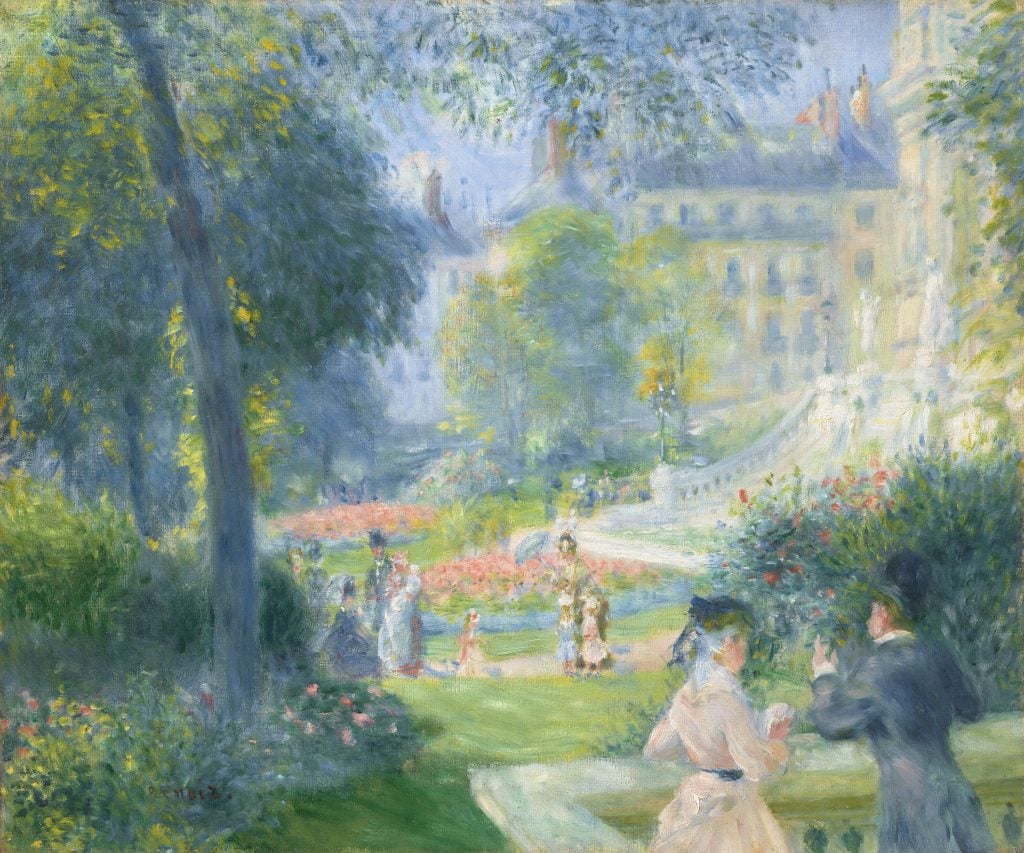 Pierre-Auguste Renoir, Square de la Trinité (1878–79). © Christie’s Images Limited 2023. Courtesy of Christie's.