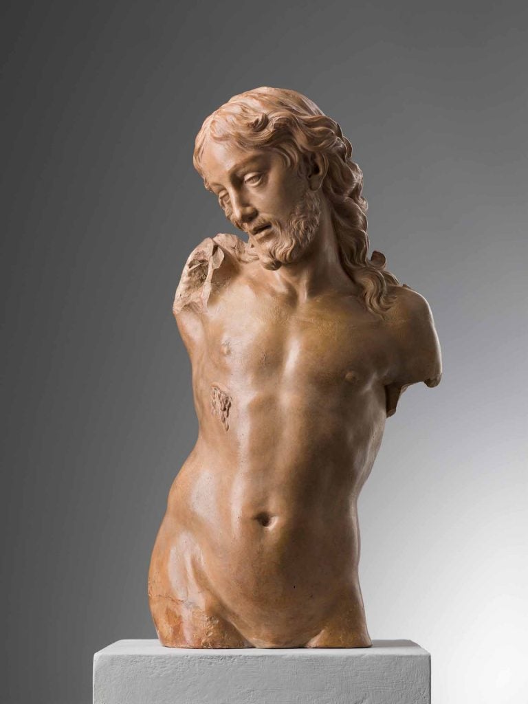Alessandro Algardi, The Resurrected Christ (second half of the 17th century). Courtesy of Trinity Fine Art.