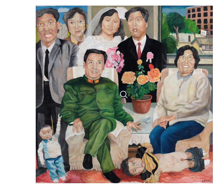 Liu Wei, <i>Family Portrait </i>(1992). Courtesy of China Guardian Auctions.