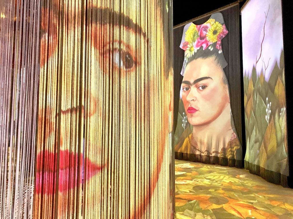 A view inside Frida: La Experiencia Inmersiva