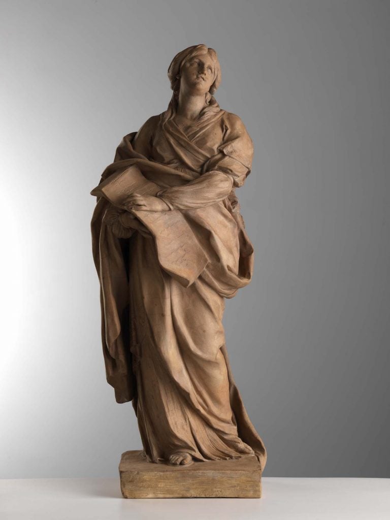 Unknown Roman sculptor, Sibyl (first half of the 18th century). Courtesy of Trinity Fine Art. 