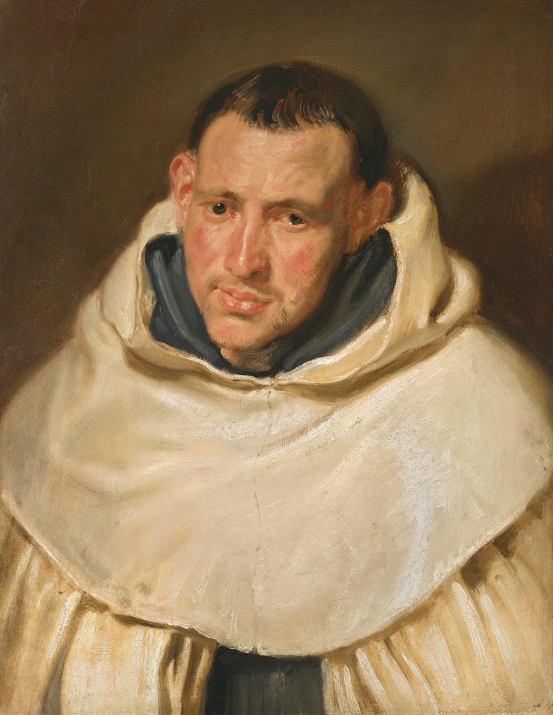 Anthony van Dyck, <i>Portrait of a Carmelite monk, head and shoulders</i>. Courtesy of Christie's Images, Ltd.