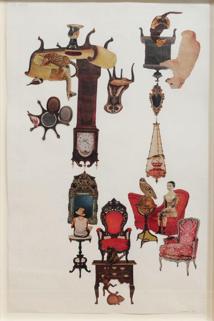 Jean Conner, TWO WAY COLLAGE (1960). Courtesy of the Conner Family Trust and Hosfelt Gallery, San Francisco.