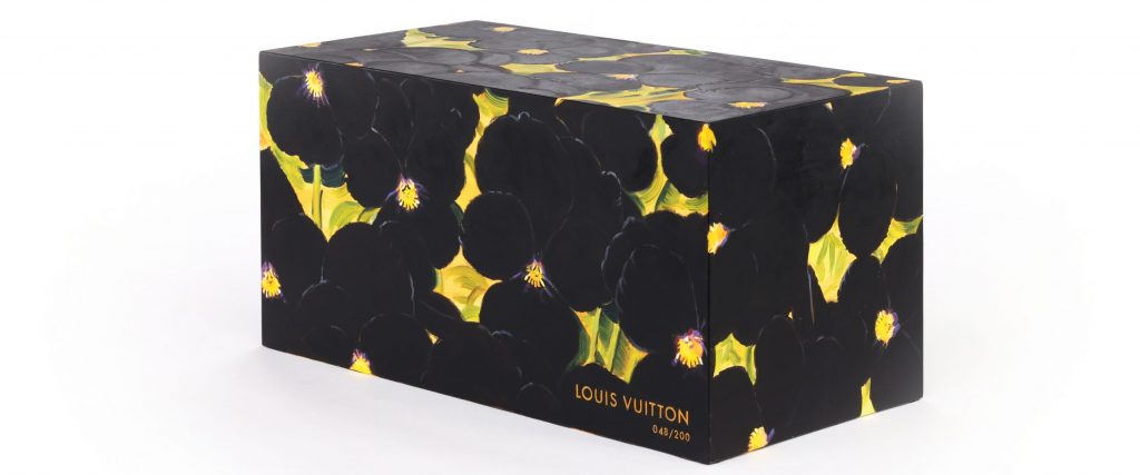 Kris Knight's Louis Vuitton trunk.