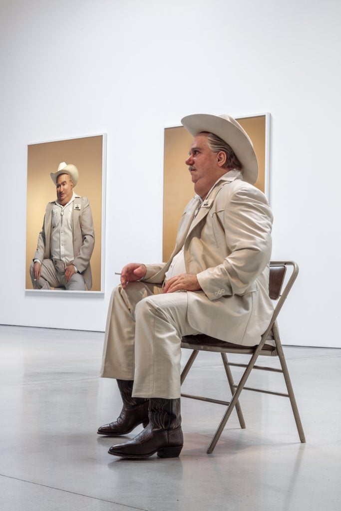 Nadia Lee Cohen's Jeff. Photo: Joshua and Charles White. Courtesy of the artist and Jeffrey Deitch, Los Angeles.