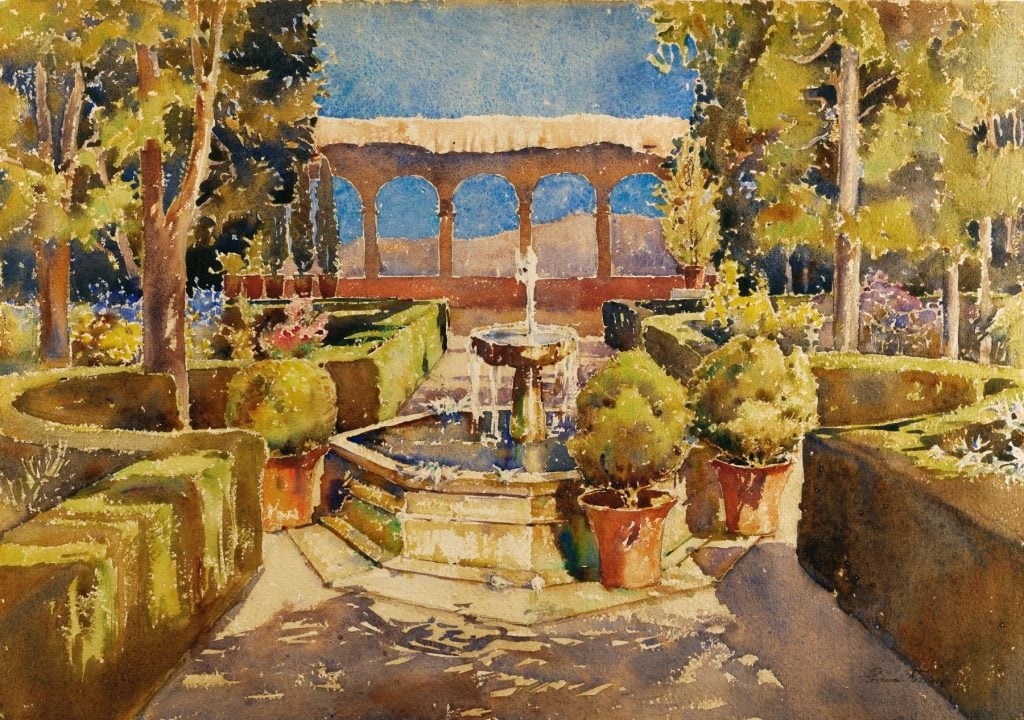Florence Vincent Robinson, Generalife Garden