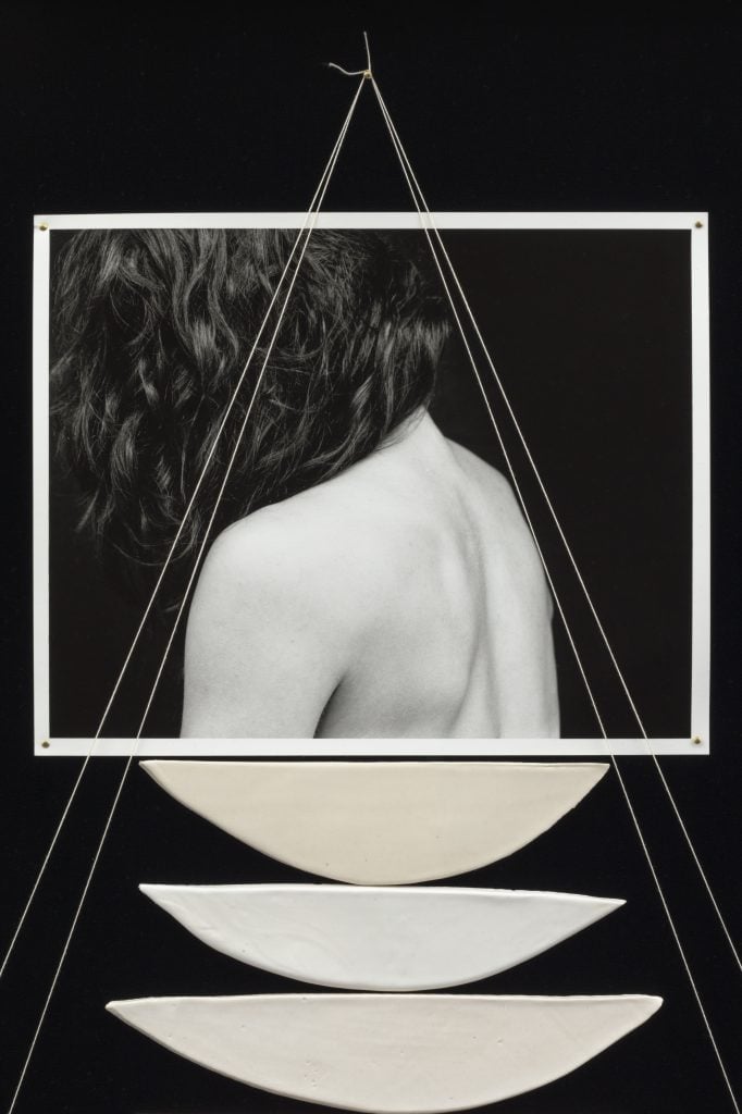 Sheree Hovsepian, <i>Relic</i> [detail] (2022). Courtesy of the artist and Rachel Uffner Gallery.