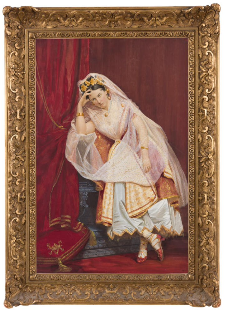 La Comtesse De Castiglione, La Sultane (1865). Courtesy Of James Hyman Gallery. 