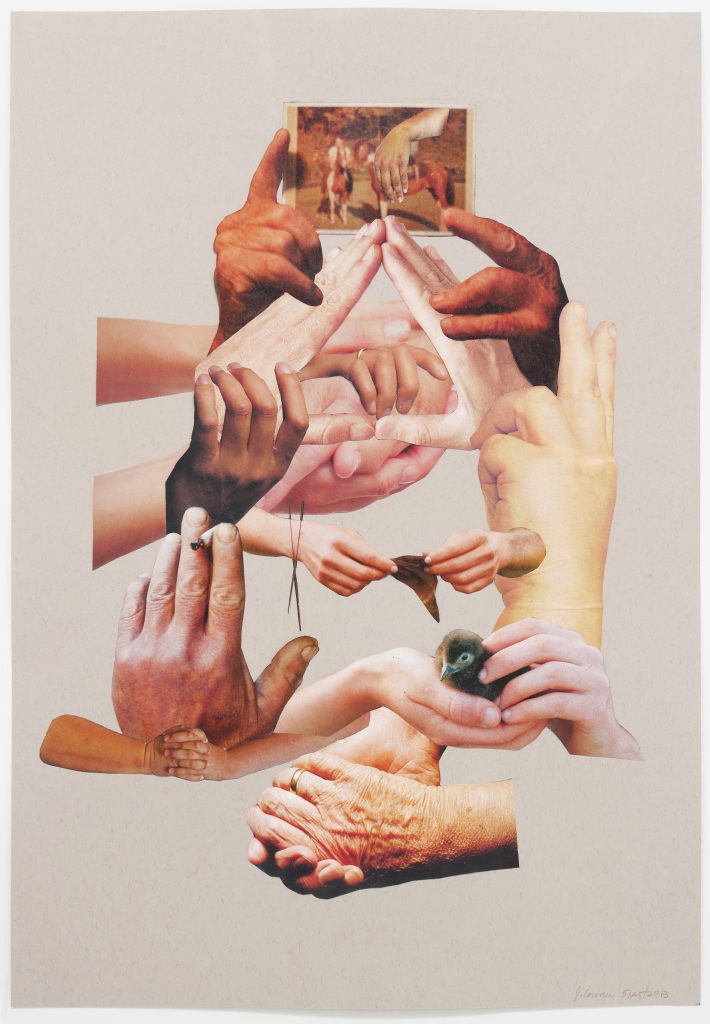 Jean Conner, HANDS (2013). Courtesy of the Conner Family Trust and Hosfelt Gallery, San Francisco, and Artists Rights Society (ARS), New York.