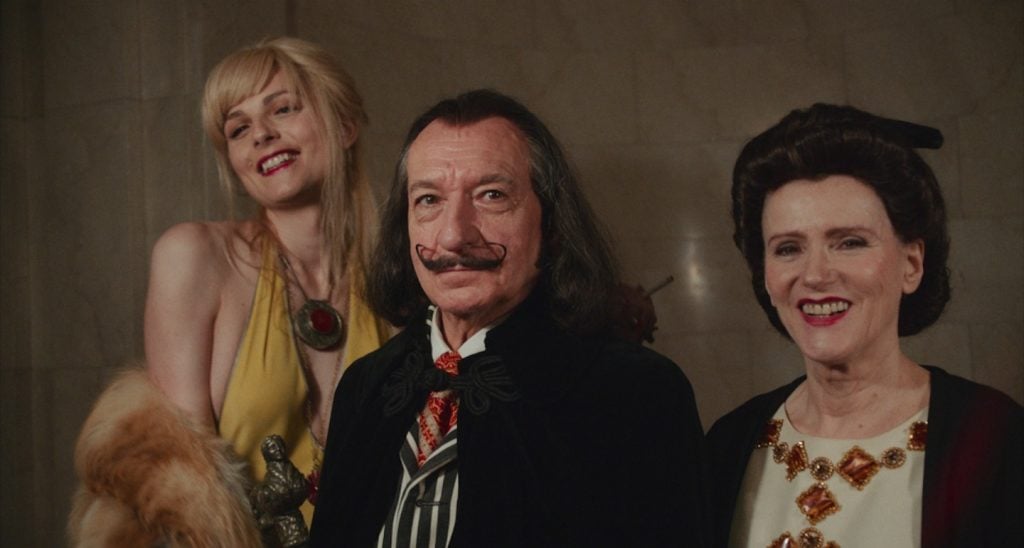 Ben Kingsley, Barbara Sukowa, and Andreja Pejic in Dalíland.